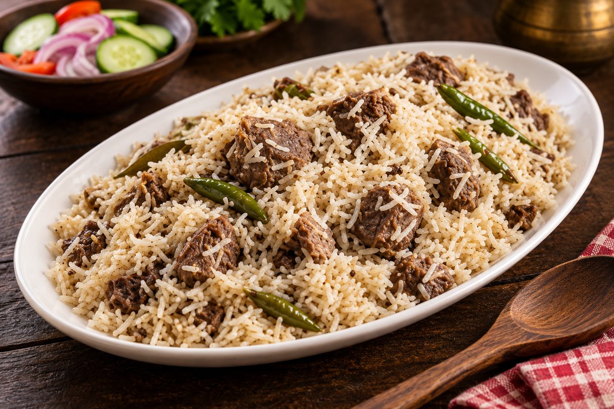 Beef Tehari
